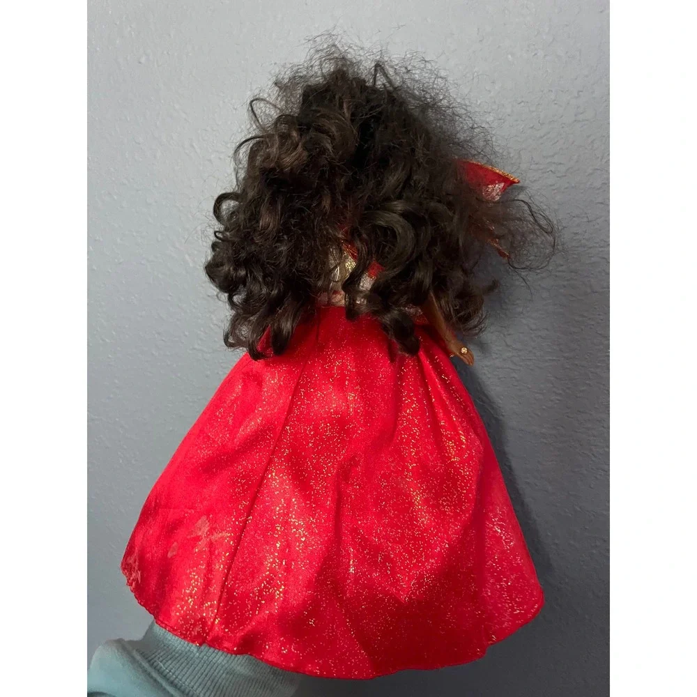Vintage 1996 Holiday‎ Barbie Special Edition African American Red Gold Gown Doll